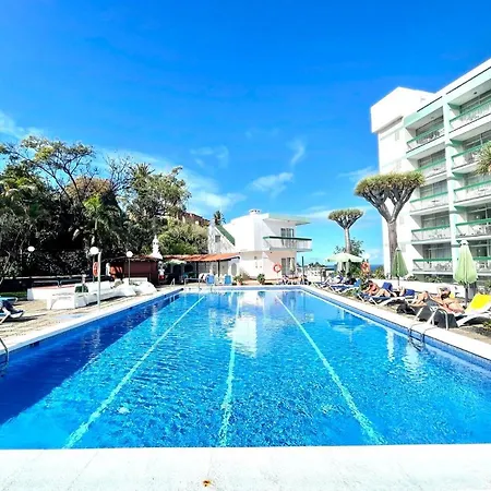 Bright Superior Studio With Free Wifi,pool, Terrace In Puerto De La Cruz