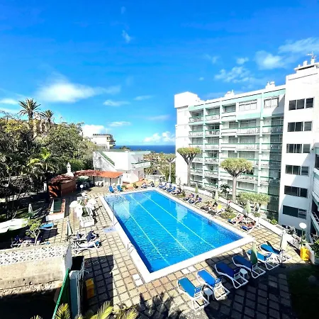 Bright Superior Studio With Free Wifi,pool, Terrace In Puerto De La Cruz Appartement